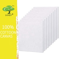 Pas Cher En Gros Artiste 100 Coton Blanc 8*10 Pouces Art Peinture Panneau De Toile Vierge Panneau De Toile