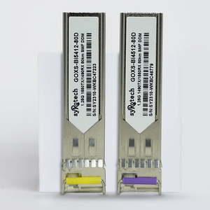 Módulo Transceptor Óptico GOXS BI4512 80D 1.25G SFP BiDi 1490TX 1550RX 80KM Fibra Monomodo DDM Conector LC - Product Image 1