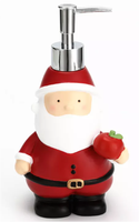 Distributeur de savon de père noël avec peinture, fabricant d'usine, modèle rapide personnalisé SLA SLS Service d'impression 3D