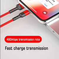 Câble Micro USB de charge rapide 3A de haute qualité, coque en alliage d'aluminium, tressage en nylon, longueur 1m, certifié CE, garantie 2 ans, pour ordinateur