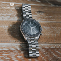 <span class=keywords><strong>1701</strong></span> Version 3 montres chronographes à quartz de luxe pour hommes VK63 acier inoxydable Sport 100m montres-bracelets étanches - Product Image 3