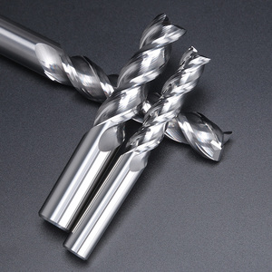 HUHAO High-gloss Mirror Surface 3 Flute Aluminum Milling Cutter Spiral CNC Cutting <strong>End</strong> <strong>Mill</strong> for Metal 2312131201 - Product Image 4