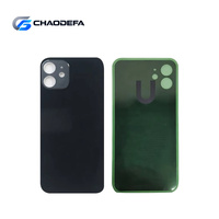 Panneau arrière en verre OEM à grand trou de conception barre pour iPhone 12 Mini, boîtier de batterie et autocollant de verre de couverture arrière à prix réduit