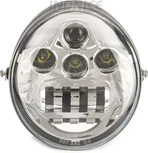 Motorcycle V Rod Headlight LED Lamp VROD VRSCA VRSC Headlight VRSC/V-ROD LED HEADLIGHT Chromed
