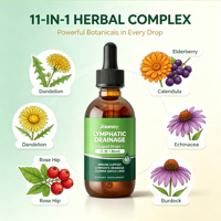 Complément Liquide de Drainage Lymphatique Marque Blanche – Mélange Botanique Naturel pour le Bien-être, Soutient la Détoxification et la Purification (OEM)