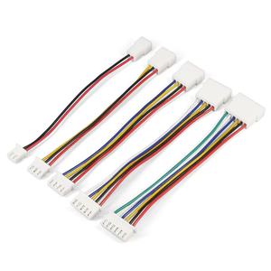 Aangepaste JST XH & XHB 2.54mm pitch 2/3/4/5/6/7/8-pins mannelijke naar vrouwelijke open-eind pigtail connector verlengkabel assemblage kabelboom - Product Image 3