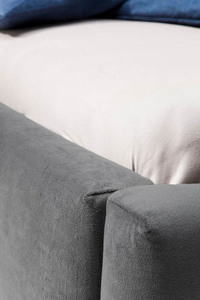 Tête <span class=keywords><strong>de</strong></span> <span class=keywords><strong>lit</strong></span> rembourrée en <span class=keywords><strong>tissu</strong></span> confortable - Product Image 5