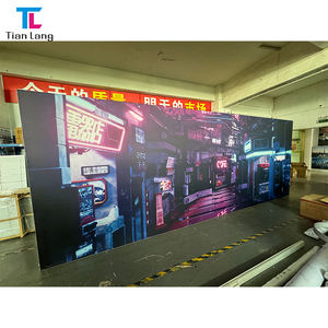 New Design 10x10 Custom Aluminum Callopsible Portable Tool Free Trade Show Modular Backlit Wall <b>Led</b> <b>Curtain</b> Light Box Backdrop - Product Image 6