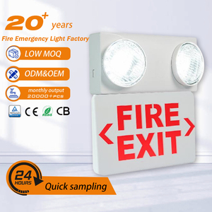 Tuoming Emergency Bulkhead <b>Light</b> Illuminated Exit Sign Fire Led Emergency Lamp Rechargeable Spotlights Twin Head Emergency <b>Light</b> - Product Image 1