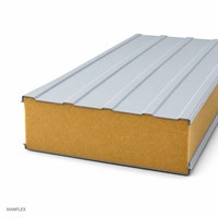 Panneau sandwich de toiture PUR PIR, panneau de toiture isolé en polyuréthane, prix d'usine