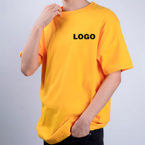 Camiseta personalizada de 180g, 100% algodón orgánico, para hombre, oversize, cuello redondo, tejida, blanca, lisa, informal. - Product Image 2