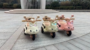 Unisex Electric Music Light Tricycle Battery-Powered Plastic Ride-<strong>on</strong> Motorcycle <strong>Toy</strong> <strong>for</strong> Children 2-7 <strong>Years</strong> Remote Controlled - Product Image 6