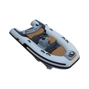 <span class=keywords><strong>Bateau</strong></span> pneumatique <span class=keywords><strong>semi</strong></span>-<span class=keywords><strong>rigide</strong></span> (RIB) 300 CE 2024, 10 pieds, en PVC, avec moteur hors-bord, coque <span class=keywords><strong>rigide</strong></span>, console centrale, pour la pêche - Product Image 1