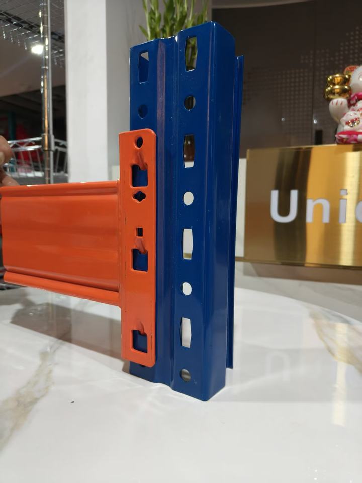 Metal Racking Blue Durable Heavy Duty Steel Beam Rack Boltless Storage System with ...