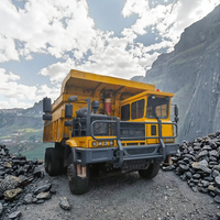 Camion à benne rigide tout-terrain Shacman 6x4 à haute efficacité, équipement minier d'occasion, diesel, automatique, poids lourd, Weichai, gauche, Euro 3