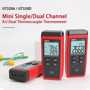 Termómetro Digital UNI-T UT320A UT320D, Mini Termómetro de Doble Contacto con Termopar Tipo K J, Medidor de Alta Temperatura de -50 °C a 1200 °C - Product Image 5