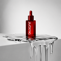 Flacon compte-gouttes en verre épais 30 ml, ambre, carré, pour sérum, emballage pour huiles essentielles et soins de la peau, marque privée