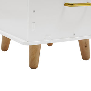 Tủ Sách Màu MDF xoay bóng cao với ngăn kéo giá sách - Product Image 5