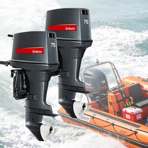Nouveau moteur marin à essence 75 CV, 2 temps, 3 cylindres, pour bateau de pêche en eau salée, vente directe d'usine - Product Image 4