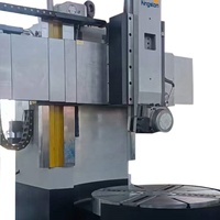 Torno CNC Vertical para Metal con Accionamiento de Alto Torque para Corte Intermitente de Anillos de Acero Endurecido y Bridas de Gran Diámetro