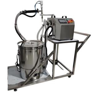 Macchina per il Riempimento Rapido di Cartucce di Sapone, Macchina per il Riempimento di Bustine di Sapone Liquido, Macchina da Tavolo per il Riempimento di Sapone Liquido - Product Image 1