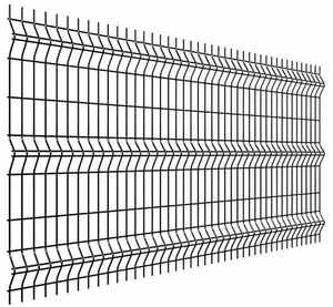 Valla 3D con <span class=keywords><strong>Postes</strong></span>, Paneles Prismáticos Estándar, Panel Polaco <span class=keywords><strong>de</strong></span> Alta Calidad, Poste Redondo Galvanizado Europeo por Inmersión en Caliente, Valla 3D - Product Image 2