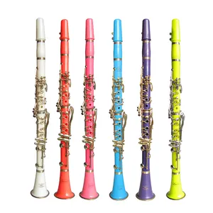 <span class=keywords><strong>Clarinetto</strong></span> Colorato 17 Chiavi in ABS <span class=keywords><strong>Clarinetto</strong></span> in Si Bemolle - Product Image 1