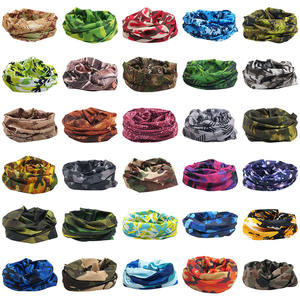 Penutup Kepala Multifungsi Motif Camo untuk Bersepeda Musim Panas, Syal, Pelindung Leher, Bandana Seamless - Product Image 1