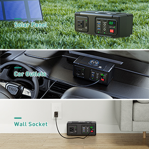 Portable Power Station 140Wh Backup Battery Supply for Outdoor Camping Adventure - Product Image 6