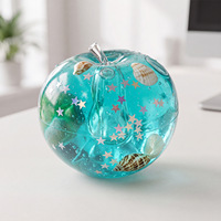 Jouet anti-stress en forme de pomme Island Shell Ball, jouet à presser en malto pour la décompression et le modelage, avec élasticité à retour lent