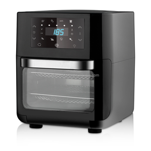 Horno Freidora de Convección de 12L de Gran Capacidad, 1700W, con Pantalla Táctil LED, Revestimiento de Acero Inoxidable y Ventana Visual - Product Image 6