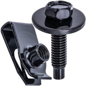 Ốp chắn bùn, thanh giữ kim loại chống gỉ, dạng đẩy kéo, ốc vít thân xe và đai ốc chữ U - Product Image 1