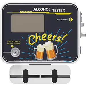 Testeur d'alcool à pile à combustible WGSensor AT329, sur pied/mural, avec écran LCD LED, taille 310 mm * 141 mm * 450 mm - Product Image 2