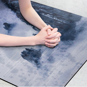 Tapete de Yoga Personalizado de Gamuza Ecológica, 3mm de Grosor, Material Superior de Caucho Natural, Sublimación - Product Image 2