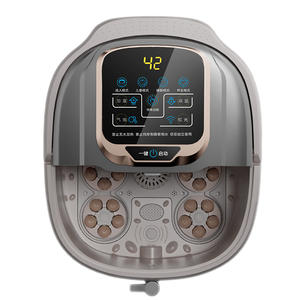 Nuevo producto de masaje con rodillo de masaje, Burbuja, luz roja, máquina de baño de pies para terapia de agua en el hogar - Product Image 1