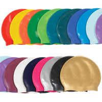 Gorro de Natación de Silicona Imprimible, Nuevo Otoño 2021, Impermeable, Elástico, Unisex para Adultos