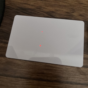 Cartes de visite NFC216 NFC RFID 13,56 MHz Contrôle d'accès Cartes PVC vierges imperméables Blanches - Product Image 5