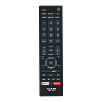 Télécommande pour téléviseur LCD LED HUAYU RM-L1625, code fixe, étanche - Vente en gros