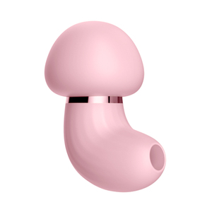 Masturbateur féminin multifonctionnel mini avec vibromasseur, design champignons colorés, fonctions de vibration et de massage par aspiration - Product Image 5