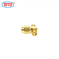 Prix usine SMA prise mâle té Double SMA femelle Jack adaptateur T Type 3 voies RF connecteur coaxial séparateur