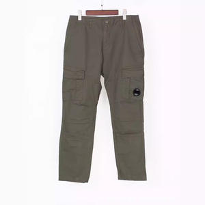 Pantaloni Cargo da Uomo in 100% Cotone Comodi e Funzionali da Lavoro e Tempo Libero a Vita Media con Elastico - Product Image 5