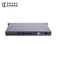Processeur audio numérique DP-36 en métal 100W Hi-Res Audio 3.6, effets d'égalisation pour haut-parleurs de scène professionnels, portable