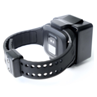 Montre GPS anti-effraction pour la surveillance des détenus avec bouton SOS et système de suivi IA