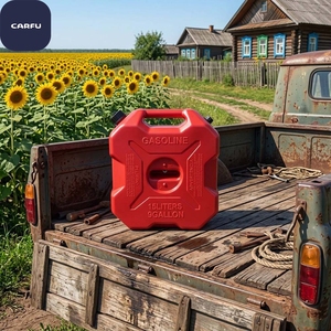 15L <b>Portable</b> Can for Russia Winter 4 Gallon HDPE with <b>Lock</b> for Snowmobile ATV 4x4 Gasoline - Product Image 6