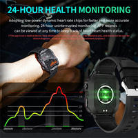 Reloj Inteligente LIGE Bw0667 2026 para Hombre, con Bluetooth, Llamadas, Monitor de Ritmo Cardíaco, Resistente al Agua IP68, para Android e iOS
