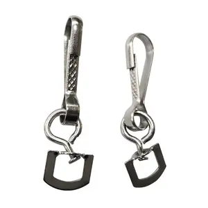 Factory Key Clasp Custom Keychain Metal Swivel Clasps Snap Key Metal Hook Spring Clip Snap Hook Clasp For Keys Lanyards Nickel