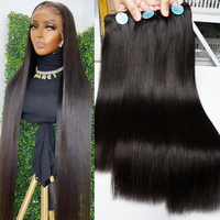 Mechones de extensión de cabello, venta al por mayor, de la más alta calidad, vietnamita, sdd, liso, súper Doble