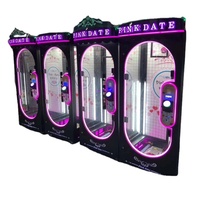 Clawee Machine LCD Video Mini Coin-Operated Arcade Machine Metal Claw Vending Gift Toy Retail Items Play Game & Win Prizes