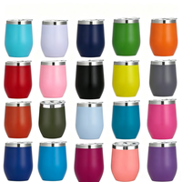 Mug isotherme portable à logo personnalisé, en acier inoxydable 304 à double paroi, isolé sous vide, garde au froid/au chaud, 12 oz