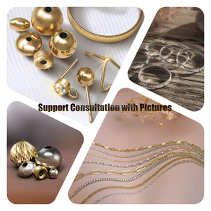 American 14K Gold Filled Lobster Buckles <strong>Loop</strong> Spacer Combination Set DIY Bracelet Necklace Finishing Material Accessories - Product Image 6